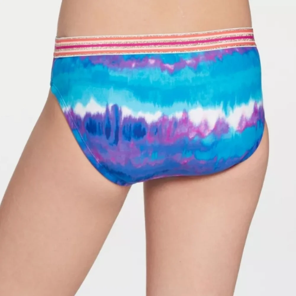 DSG Girl's Size XL Swim Bottoms Blue Dicks Sporting Goods Set The Bar